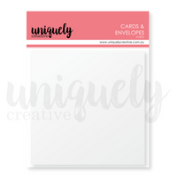Uniquely Creative Card & Envelope Pack Square (10 sets)