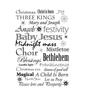 Lavinia Stamp - Christmas Words