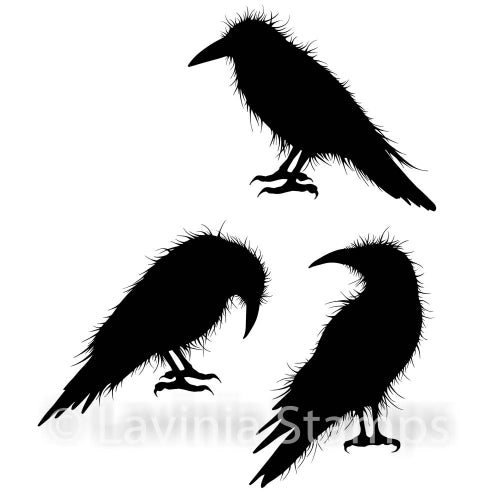 Lavinia Stamp Set - Crows