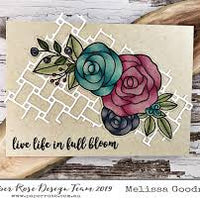 Paper Rose Stamp set - Ella's Garden Rose Bouquet