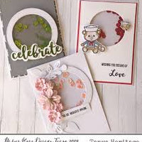 Paper Rose Stamp set - Monkey Love