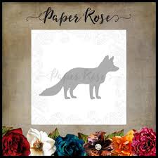 Paper Rose Die - Fox