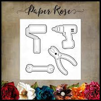 Paper Rose Die set - Tool Set 2