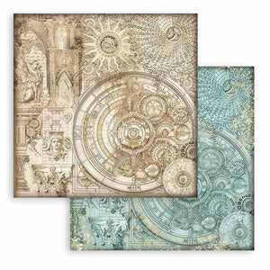 Stamperia Paper Pack 10 sheets cm 30,5x30,5 (12"x12") Maxi Background sel -Sir Vagabond in Fantasy World