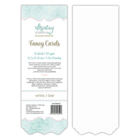 Mintay Fancy Cards - White