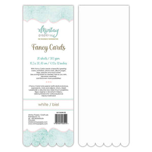Mintay Fancy Cards - White 02