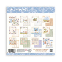 Stamperia Paper Pack 8" x 8" - Create Happiness: Welcome Home
