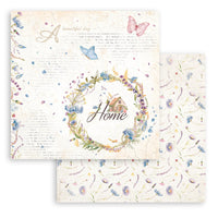Stamperia Paper Pack 8" x 8" - Create Happiness: Welcome Home
