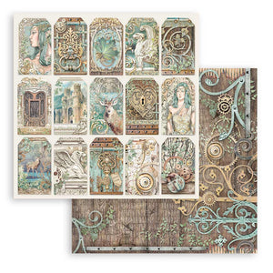 Stamperia Paper Pack 8" x 8" - Magic Forest