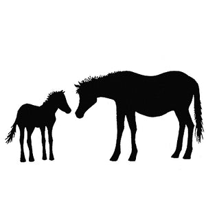 Lavinia Stamp Set - Horse and Foal