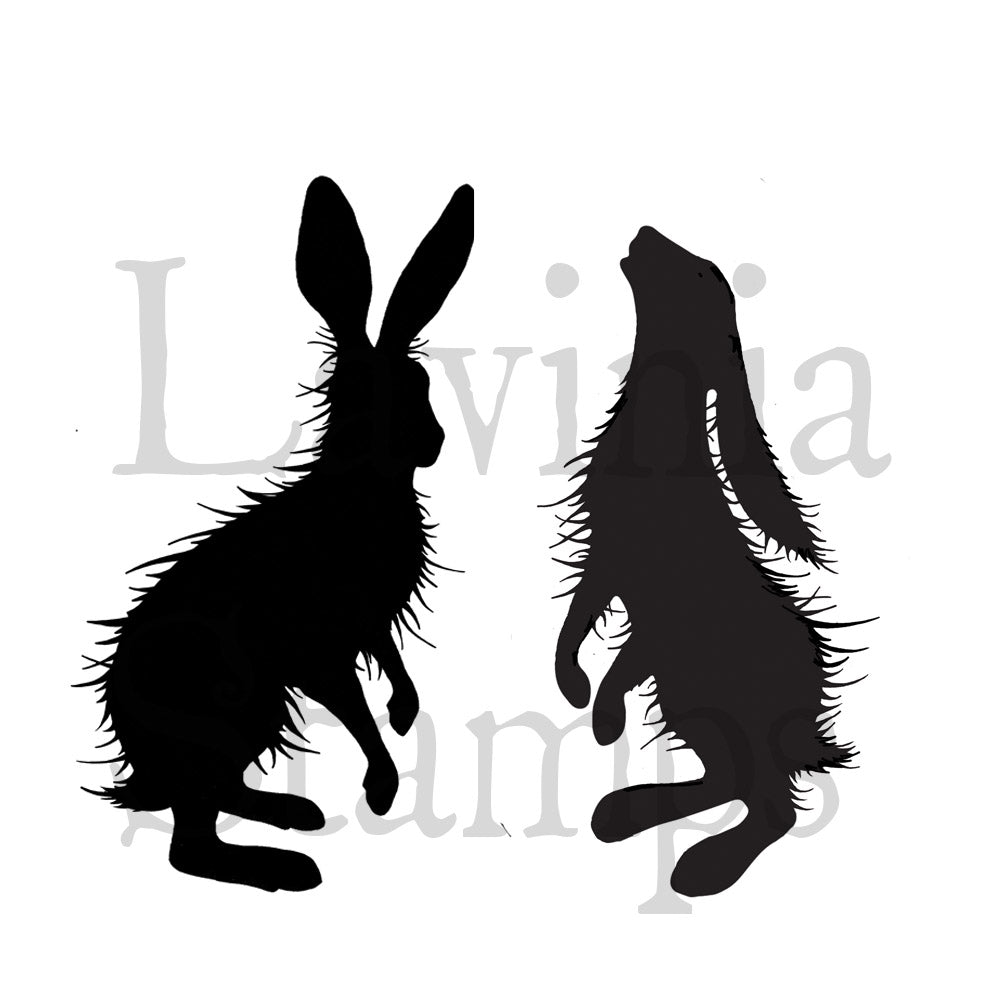 Lavinia Stamp Set - Woodland Hares