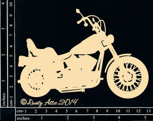 Dusty Attic Chipboard - Motorbike
