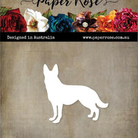 Paper Rose Die - Standing dog