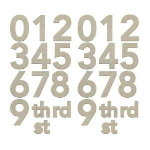 Couture Chipboard - Small Numbers