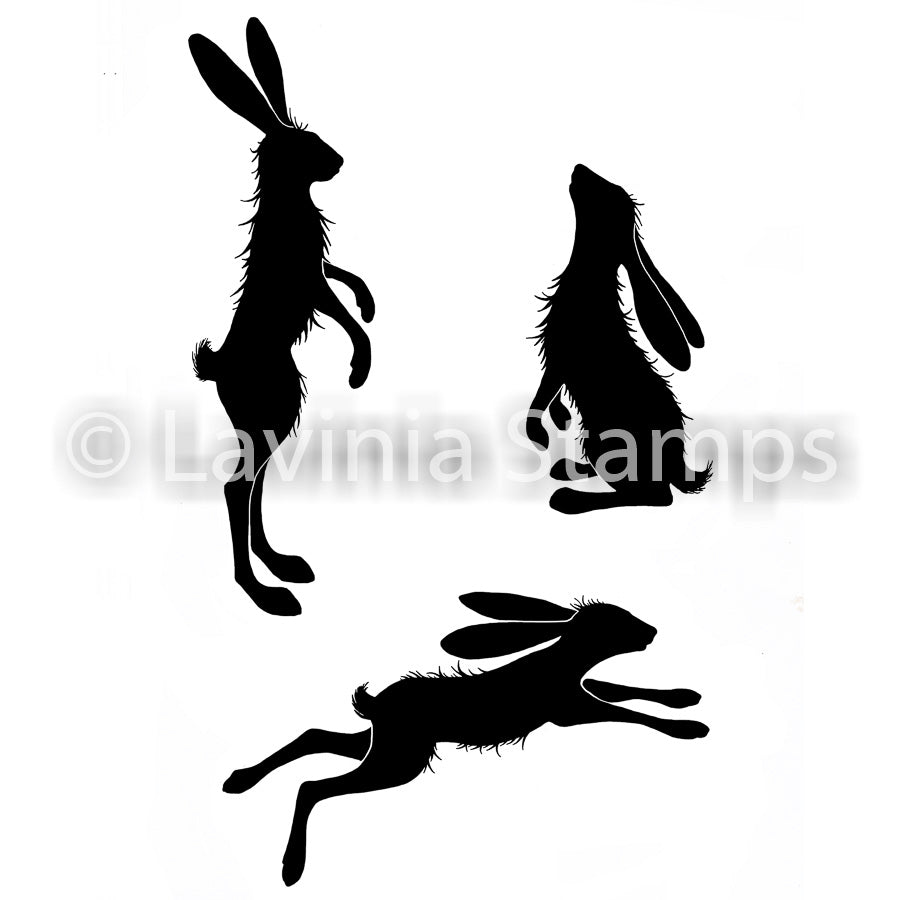 Lavinia Stamp Set - Whimsical Hares